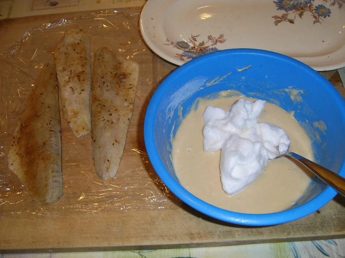 Zander in Bierteig auf Kaisergemüse - Rezept - Bild Nr. 10