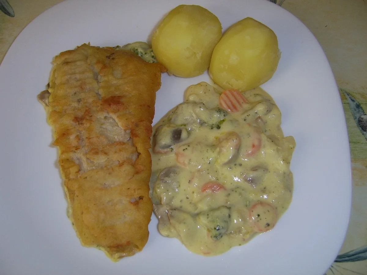 Zander in Bierteig auf Kaisergemüse - Rezept - Bild Nr. 14