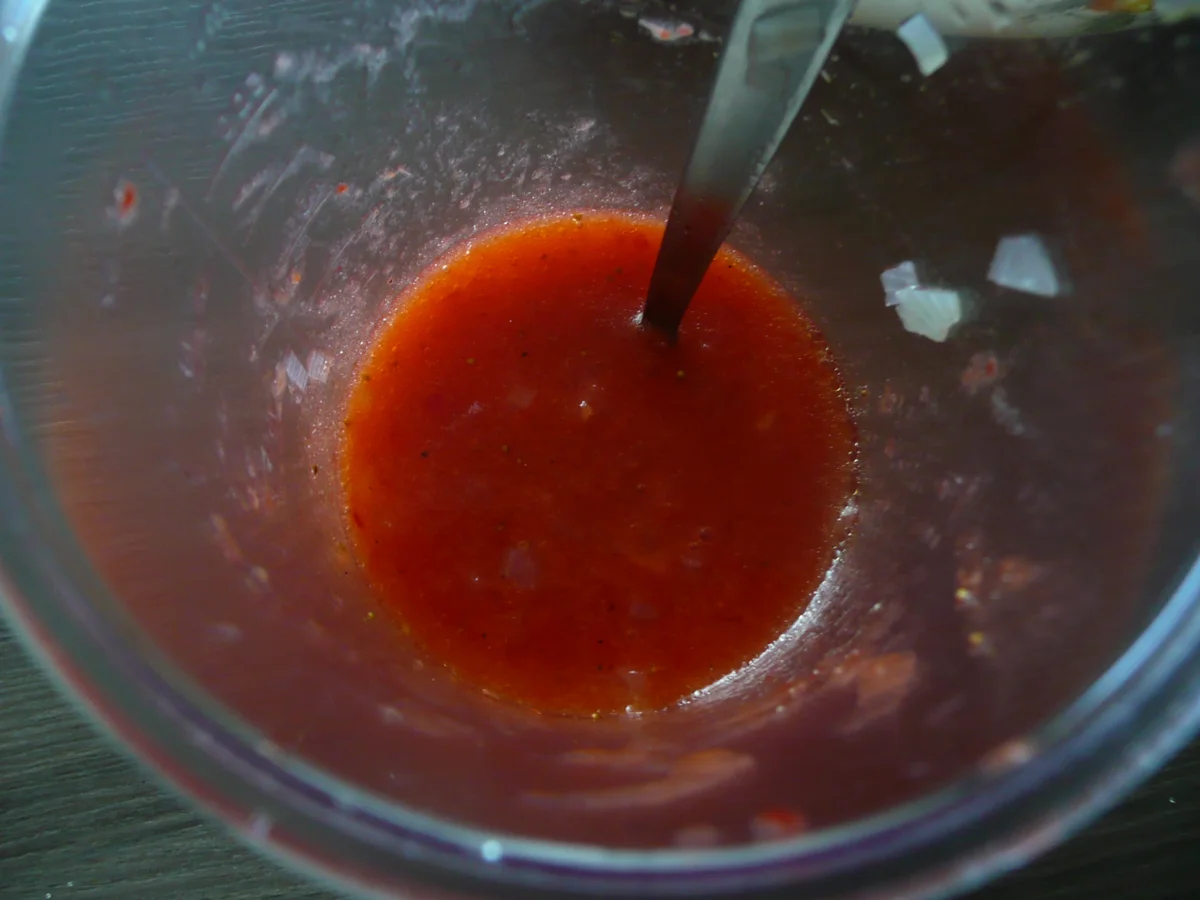 Spargel weiß mit Erdbeer - Vinaigrette an Bratkartöffelchen. - Rezept - Bild Nr. 2