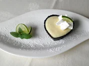 Limettencreme im Schokoladenmantel - Rezept