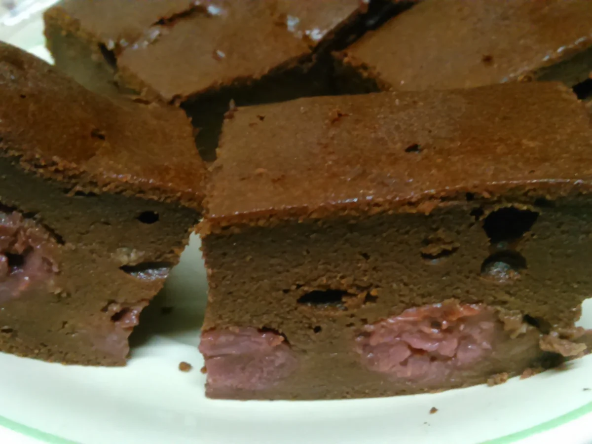 Vollkorn-Protein-Kirschen-Brownie trifft Chili - Rezept - Bild Nr. 3