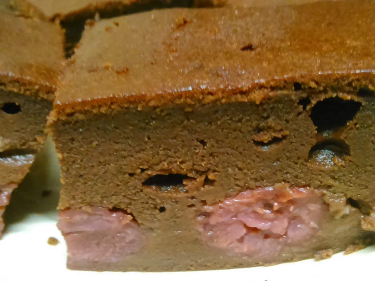 Vollkorn-Protein-Kirschen-Brownie trifft Chili - Rezept - Bild Nr. 4