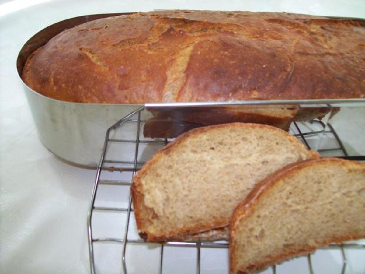 Brot:   MISCHBROT  750 gr. (mit Sauerteig) - Rezept - Bild Nr. 3