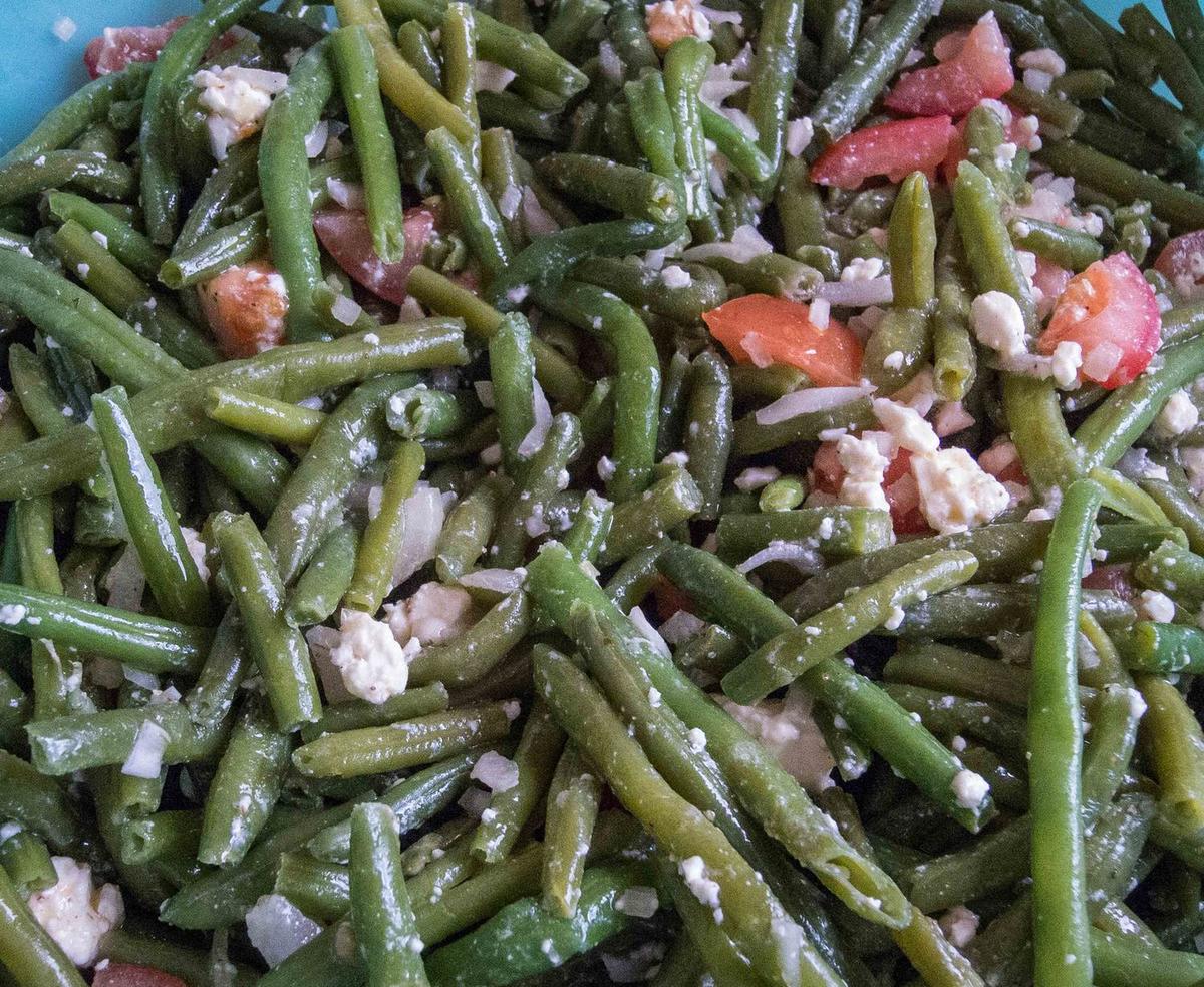 Salat: Bohnensalat "Heidi" - Rezept