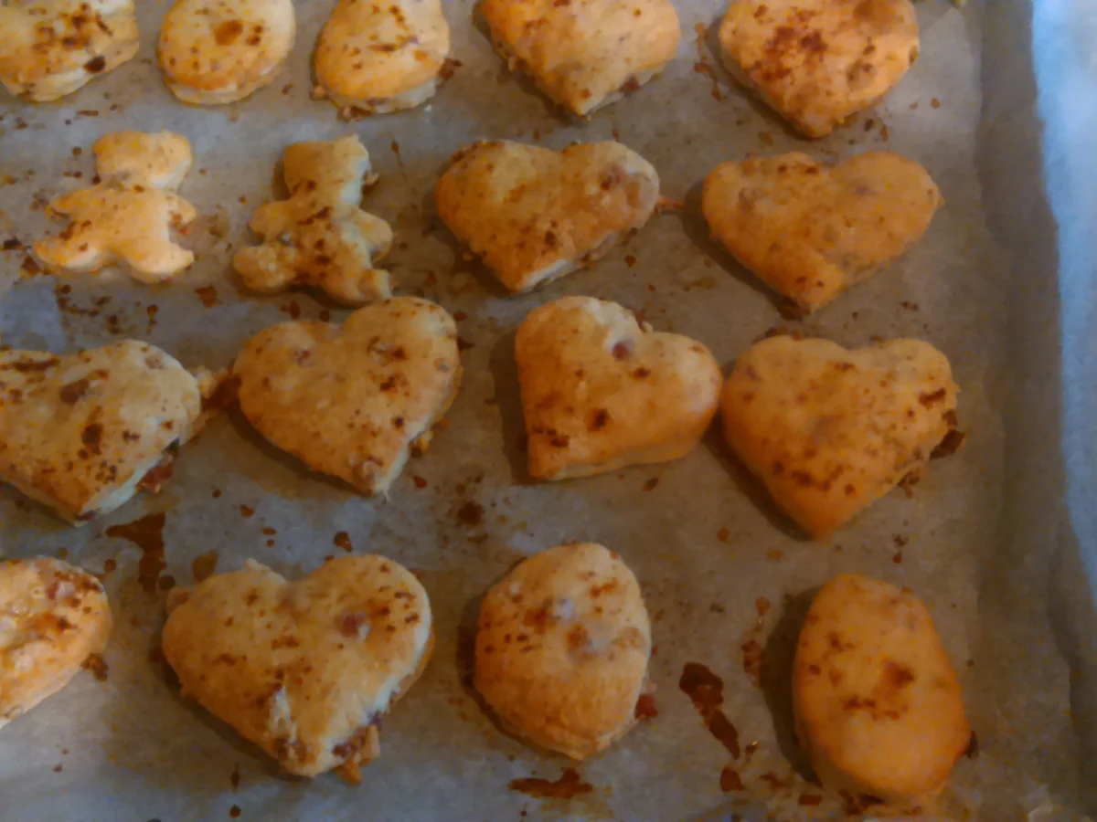 Rezept: Grammel oder Speck Pogatscherl: Bild Nr. 3 Grammel oder Speck Pogatscherl: - Rezept - Bild Nr. 3