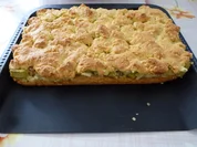 Apfel-Rhabarber-Streuselkuchen - Rezept