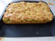 Apfel-Rhabarber-Streuselkuchen - Rezept