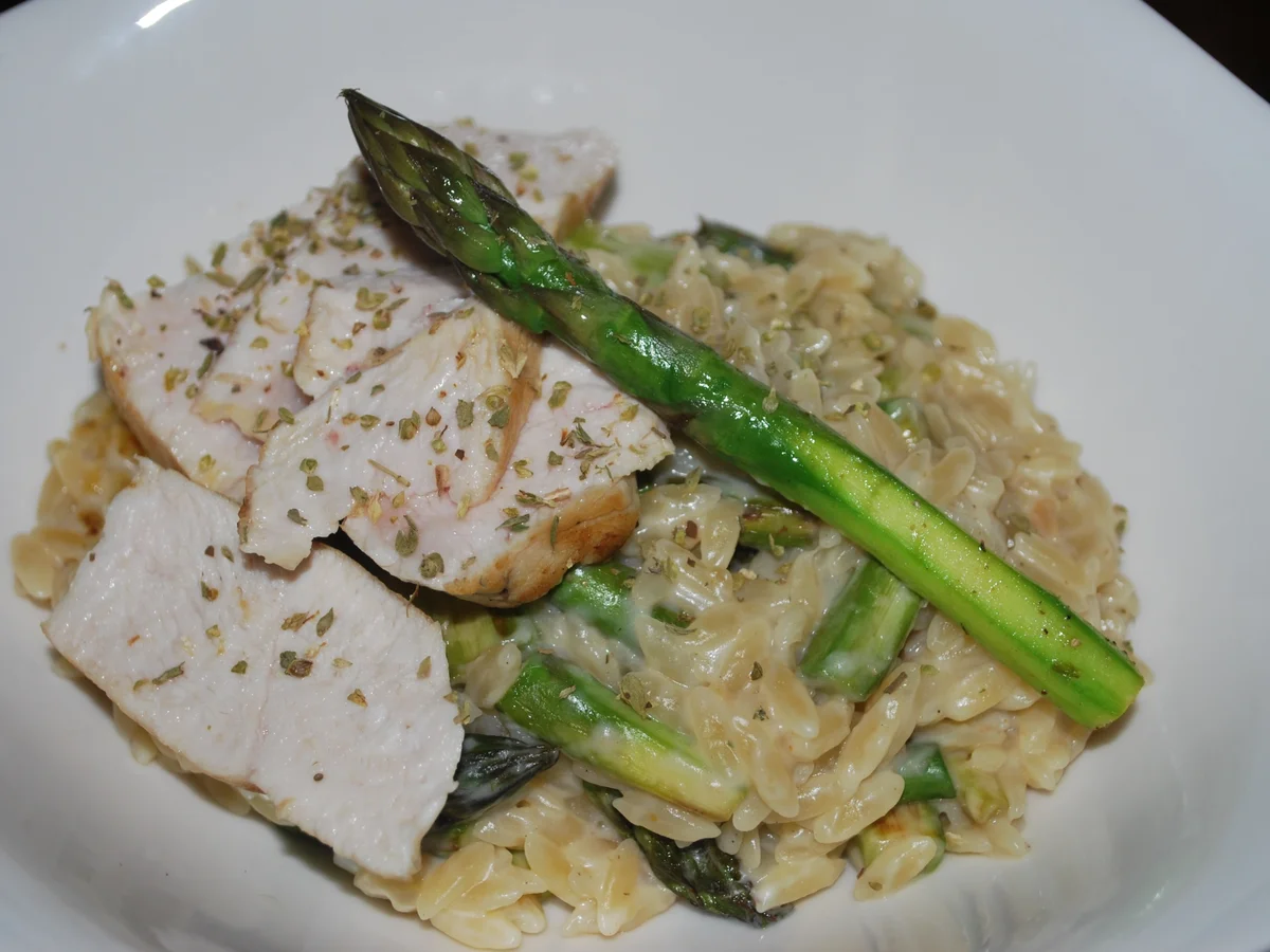 Rezept: Spargel-Pastasotto Spargel-Pastasotto - Rezept