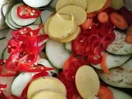 Rezept: Gemüsekartoffelpfanne * in 10 Minuten fix und fertig * Bild Nr. 4 Gemüsekartoffelpfanne * in 10 Minuten fix und fertig * - Rezept - Bild Nr. 4