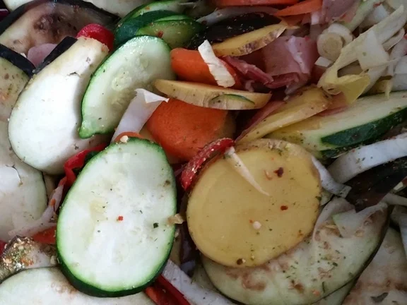 Rezept: Gemüsekartoffelpfanne * in 10 Minuten fix und fertig * Bild Nr. 7 Gemüsekartoffelpfanne * in 10 Minuten fix und fertig * - Rezept - Bild Nr. 7