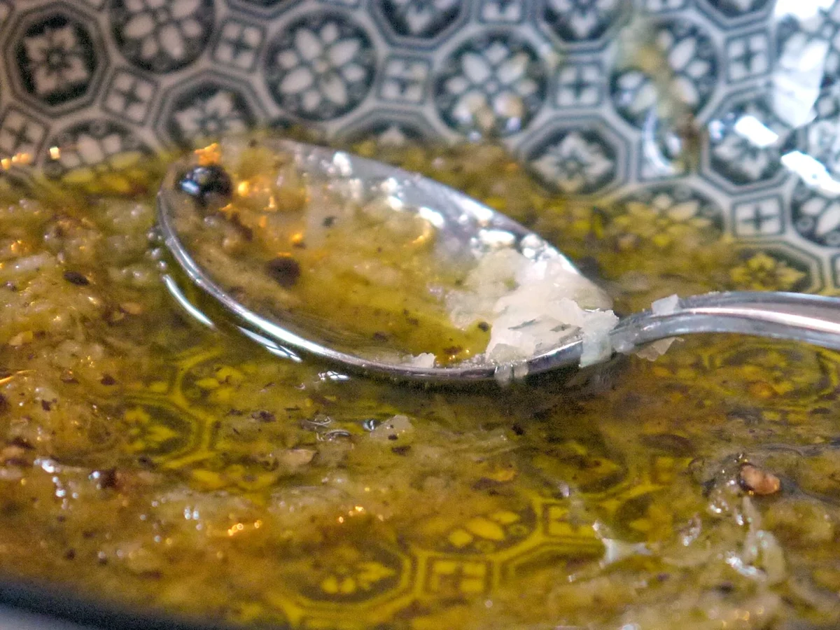 Rezept: Bärlauchrisotto mit Ofentomaten Bild Nr. 6 Bärlauchrisotto mit Ofentomaten - Rezept - Bild Nr. 6