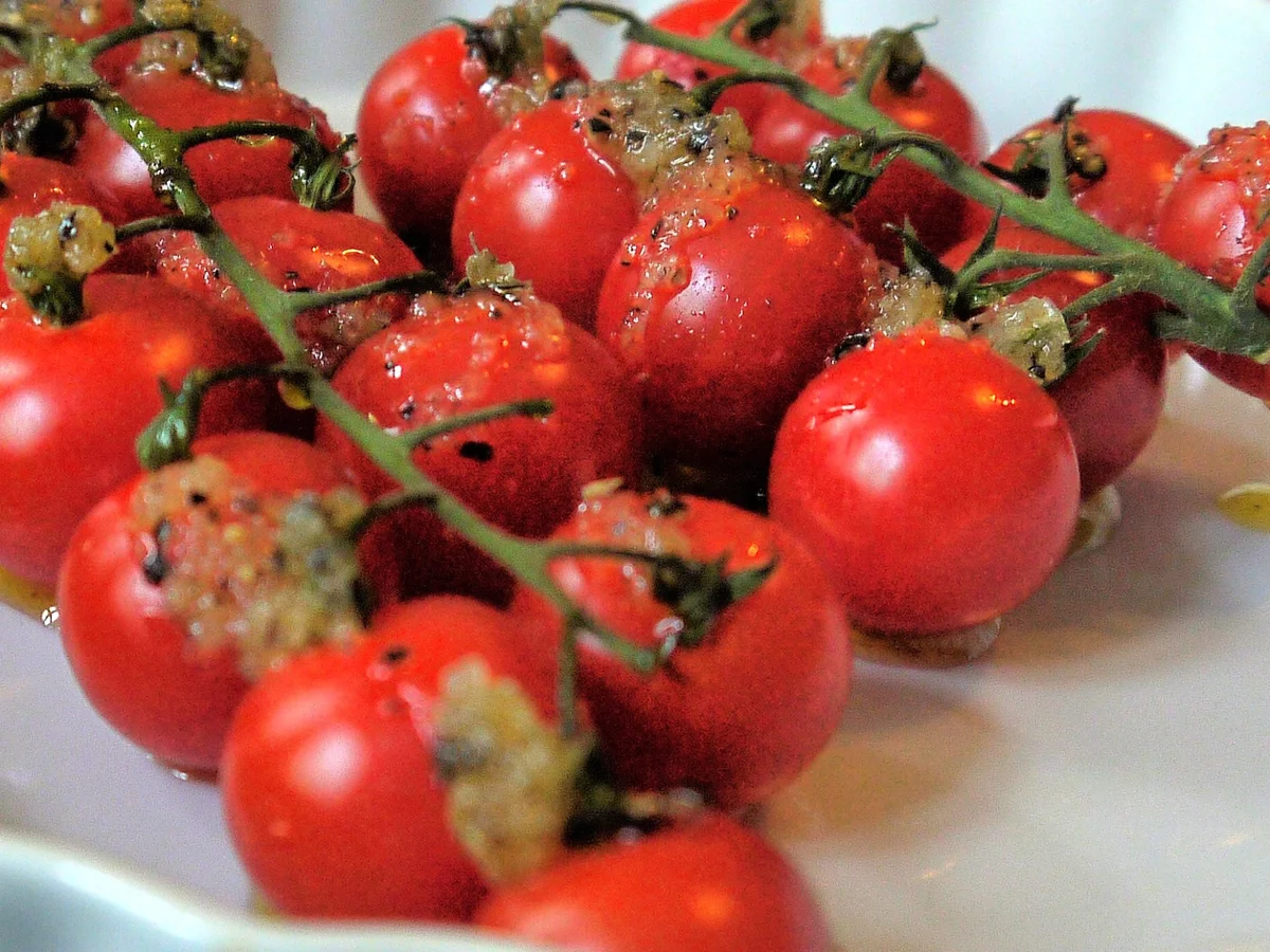 Rezept: Bärlauchrisotto mit Ofentomaten Bild Nr. 7 Bärlauchrisotto mit Ofentomaten - Rezept - Bild Nr. 7