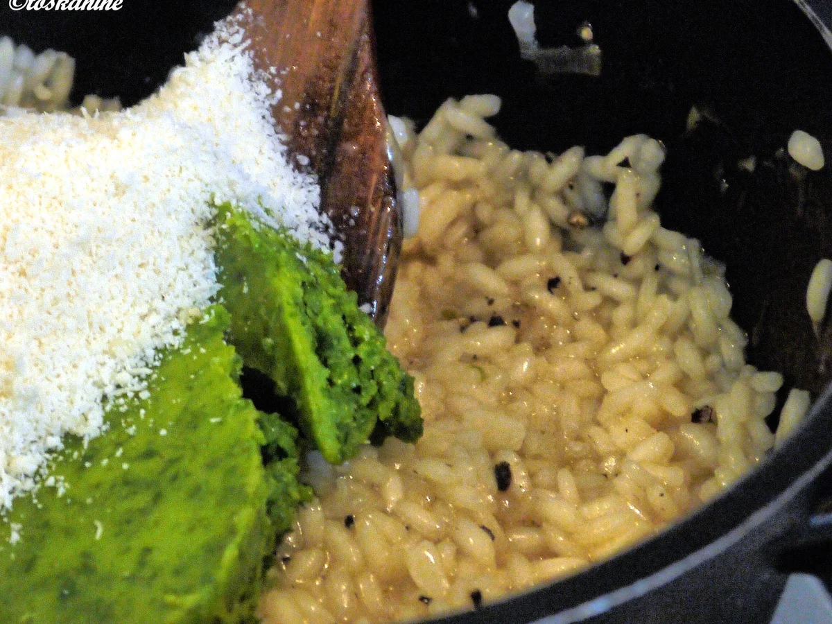 Rezept: Bärlauchrisotto mit Ofentomaten Bild Nr. 11 Bärlauchrisotto mit Ofentomaten - Rezept - Bild Nr. 11