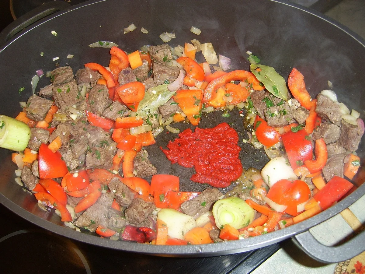 Rezept: Kümmelgulasch nach Wildart Bild Nr. 9 Kümmelgulasch nach Wildart - Rezept - Bild Nr. 9