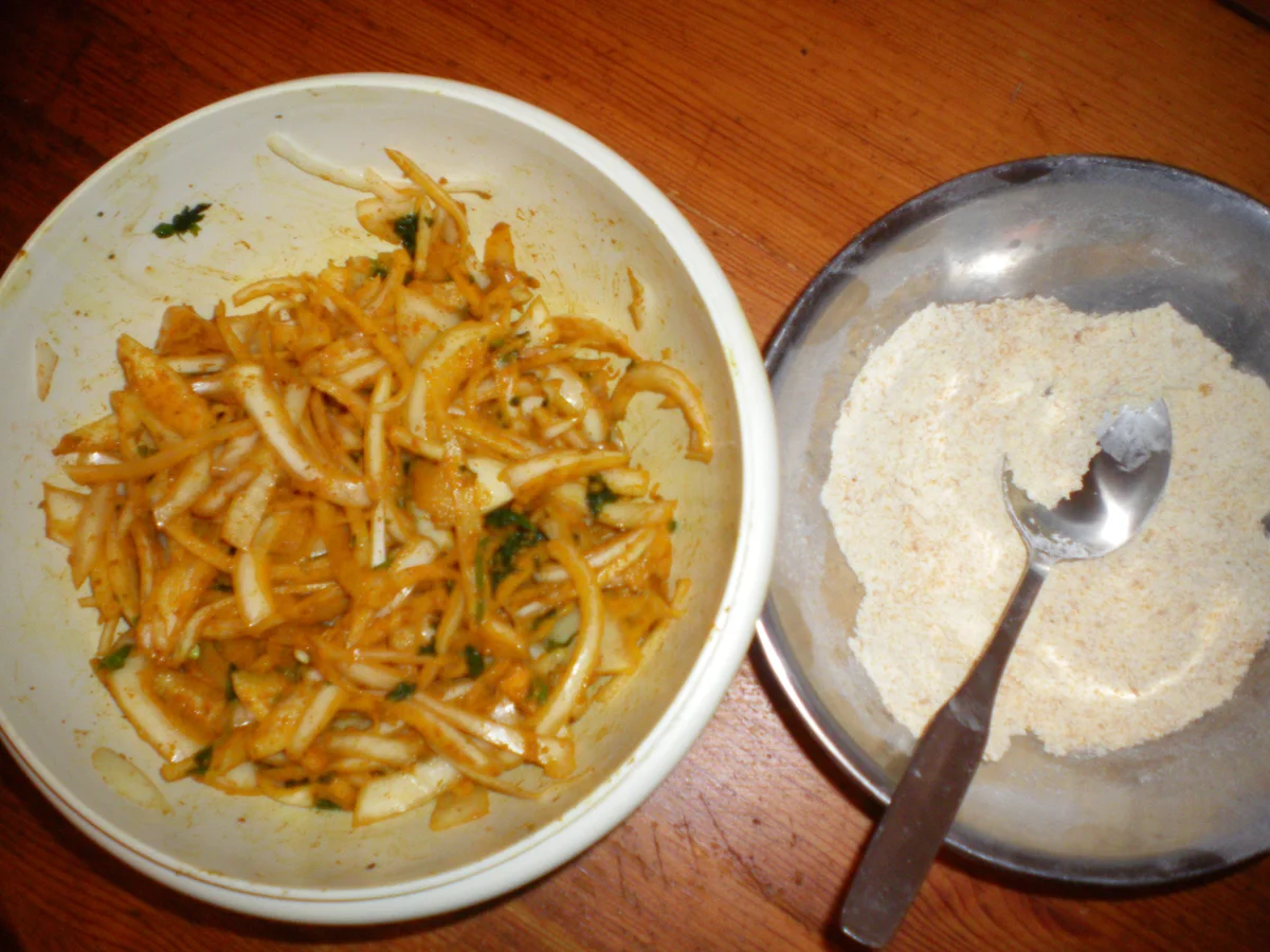 Rezept: zwiebel pakoras Bild Nr. 3 zwiebel pakoras - Rezept - Bild Nr. 3