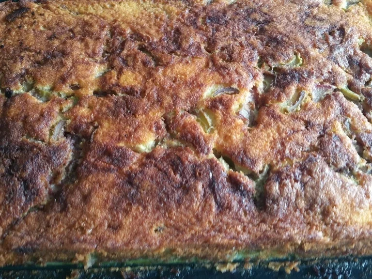 Rhabarber Grieskuchen - Rezept - Bild Nr. 5