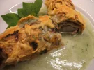 Gemüse: Spargel im Bärlauchpfannkuchen - Rezept