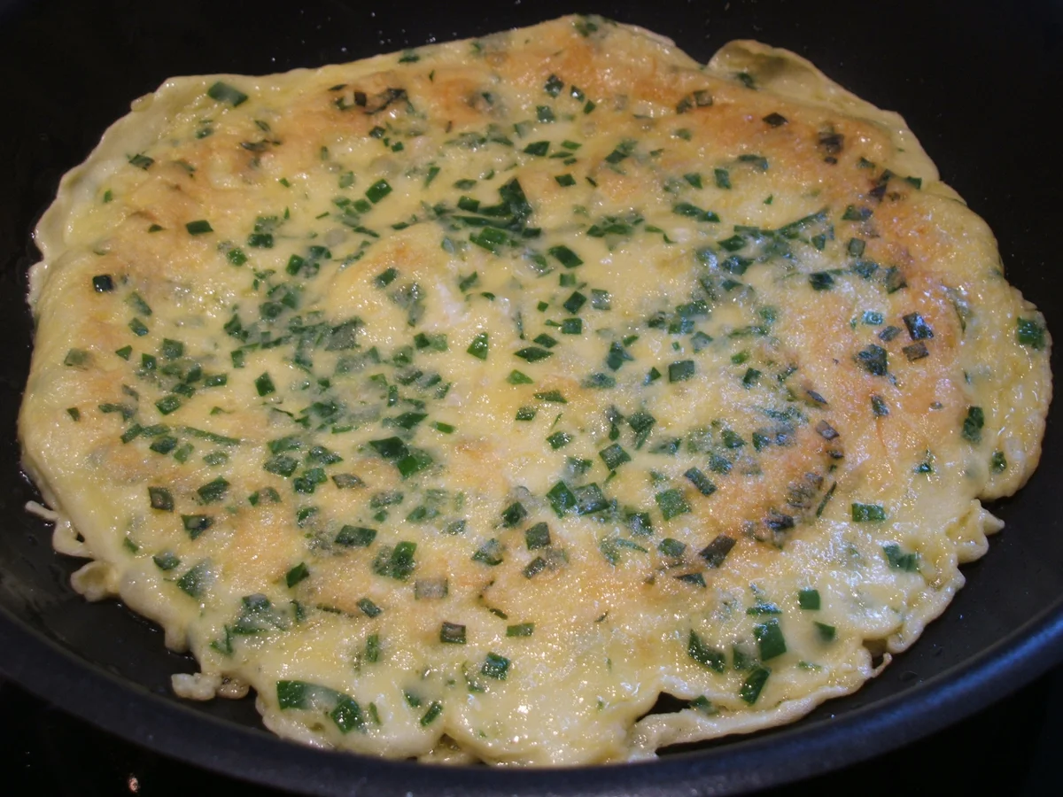 Gemüse: Spargel im Bärlauchpfannkuchen - Rezept - Bild Nr. 3