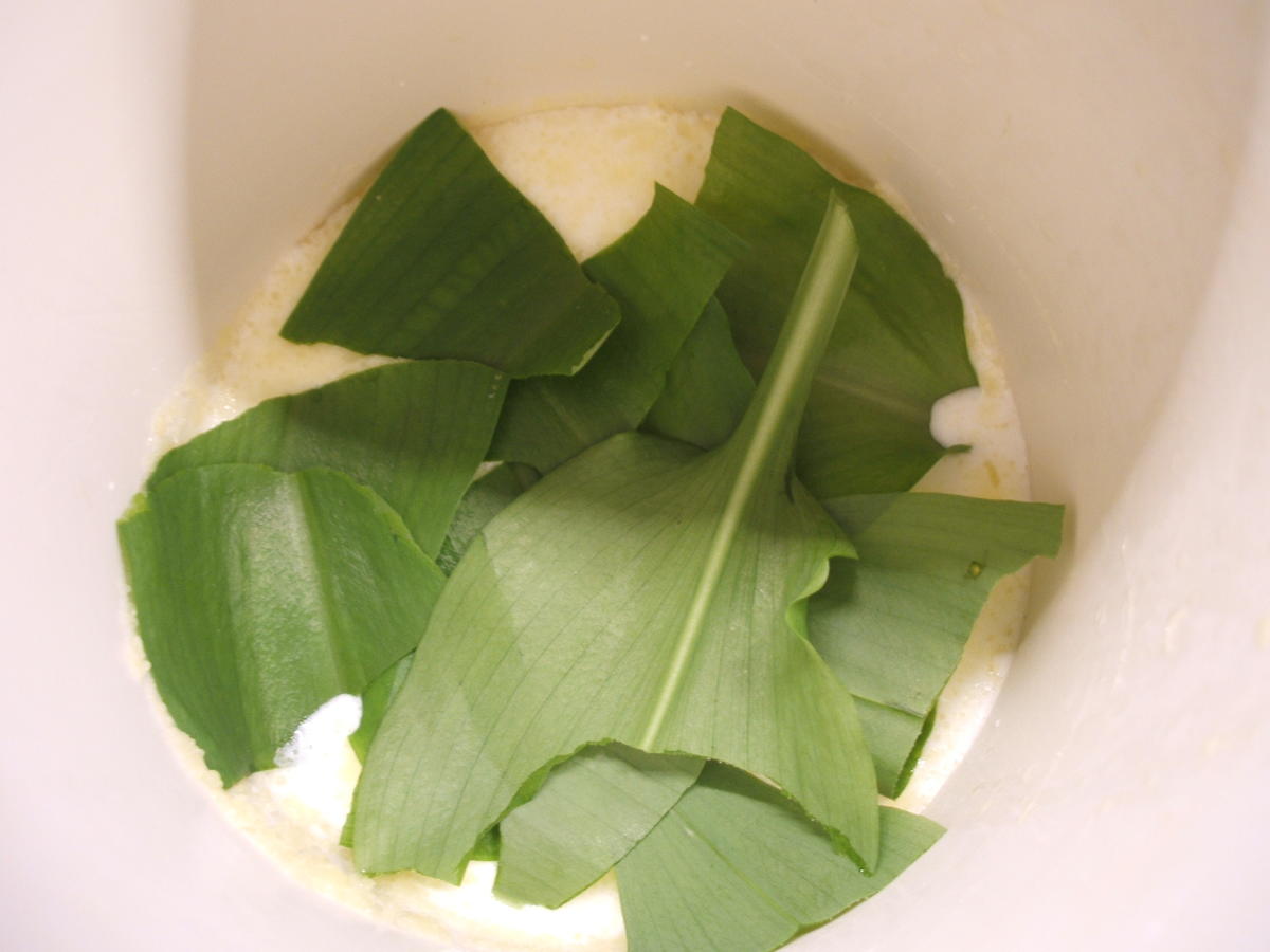 Gemüse: Spargel im Bärlauchpfannkuchen - Rezept - Bild Nr. 8