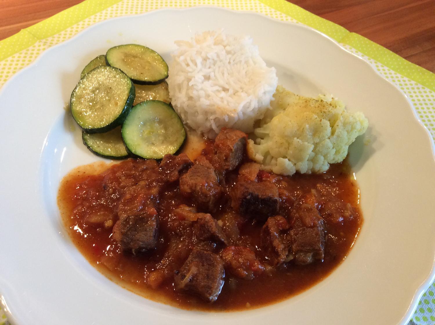 Würziges Rindfleisch-Curry, indisch - Rezept Gesendet von DieDoris