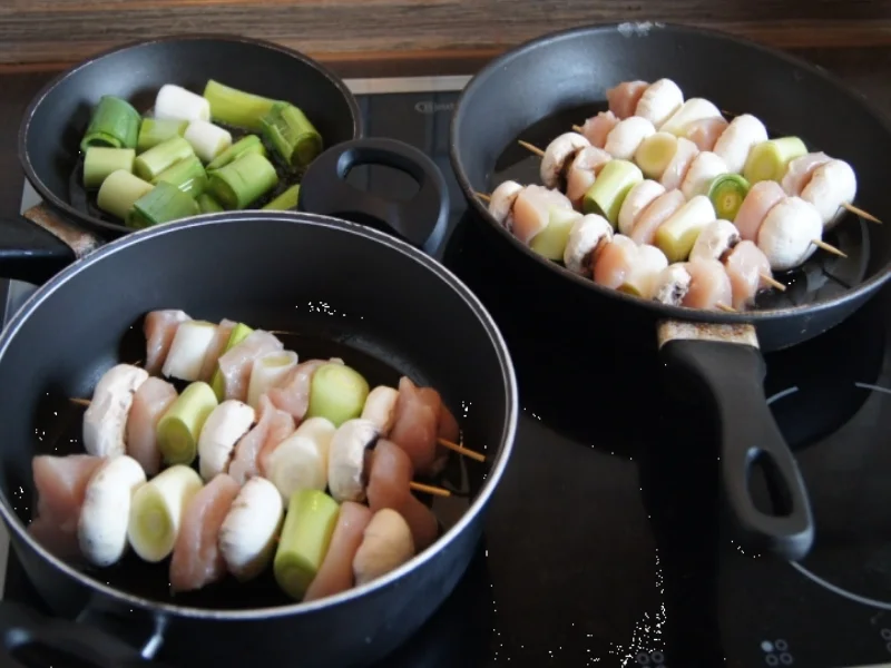 Rezept: Hähnchenbrustfiletspieße Bild Nr. 5 Hähnchenbrustfiletspieße - Rezept - Bild Nr. 5