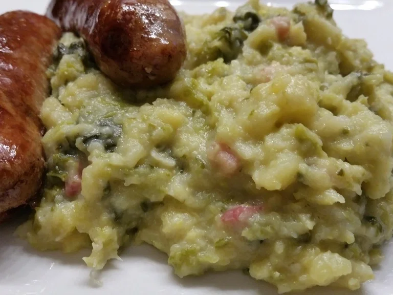 Wirsingeintopf heute mit Bratwurst - Rezept - Bild Nr. 9