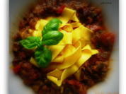 Pasta mit Auberginensauce - Rezept