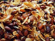 Gesunder Nuss-Kokos-Knabber-Snack - Rezept