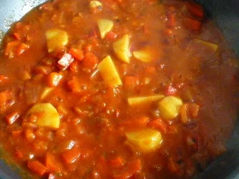 Rezept: Patatas Bravas Bild Nr. 3 Patatas Bravas - Rezept - Bild Nr. 3