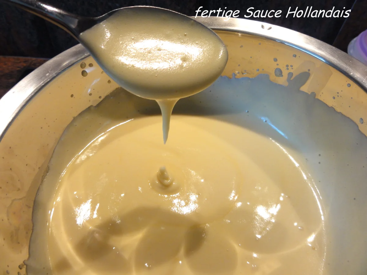 Sauce:   SAUCE HOLLANDAISE - Rezept - Bild Nr. 9
