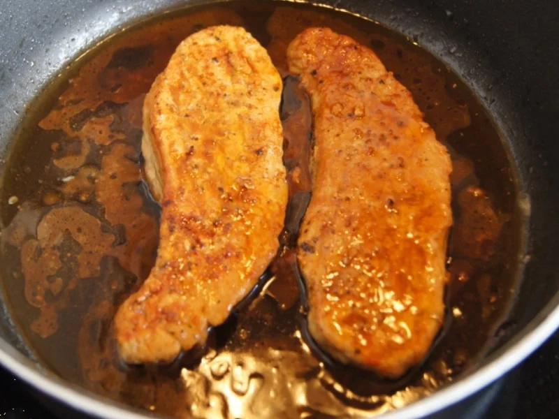 Kurzspargel mit Schnitzel natur und Kartoffelpilzen - Rezept - Bild Nr. 8