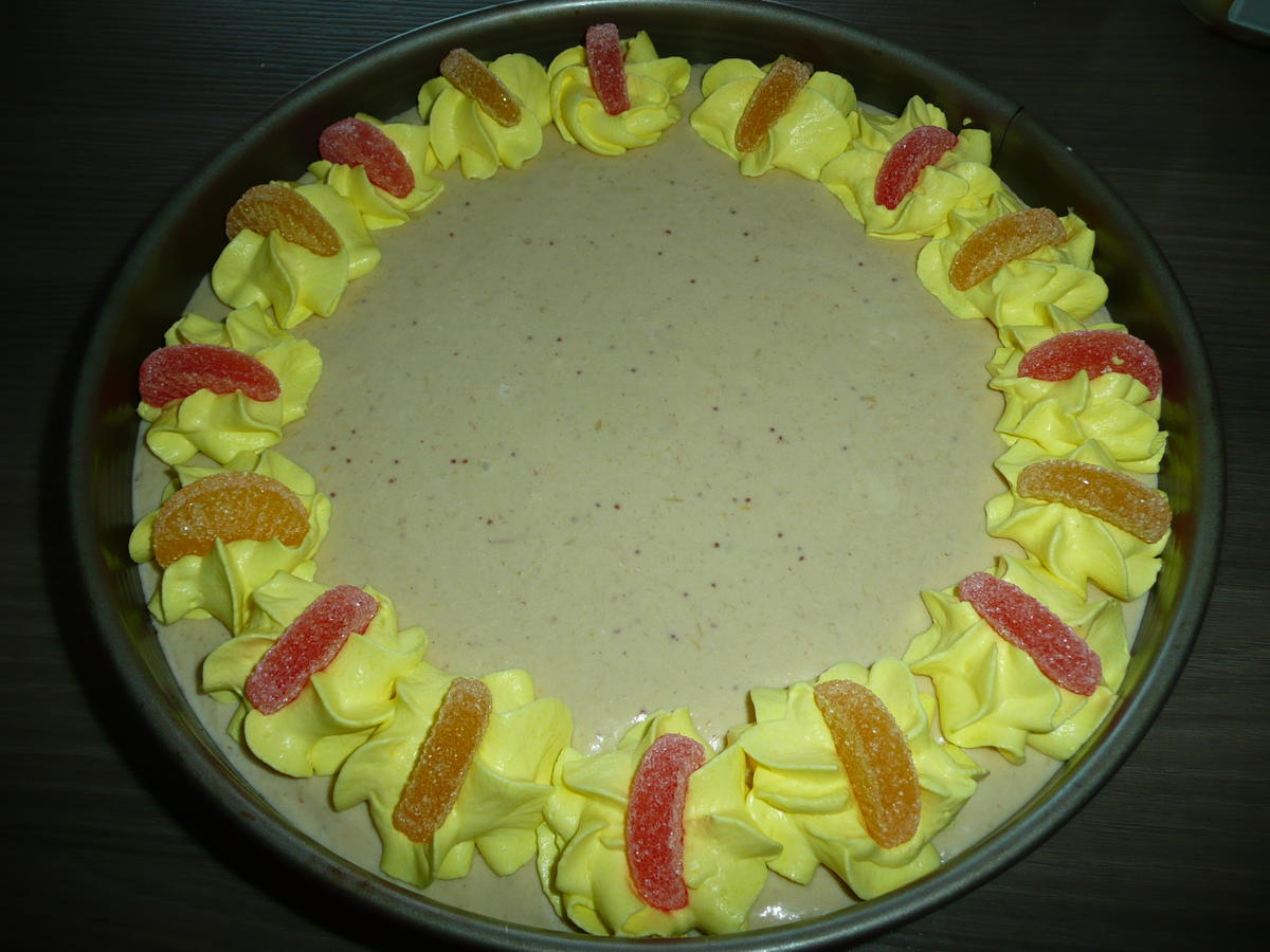 Rhabarber - Apfel - Feige Frischkäsetorte - Rezept