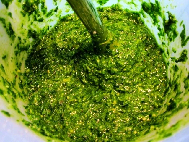 Rezept: Bärlauchpesto 2016 Bild Nr. 4 Bärlauchpesto 2016 - Rezept - Bild Nr. 4