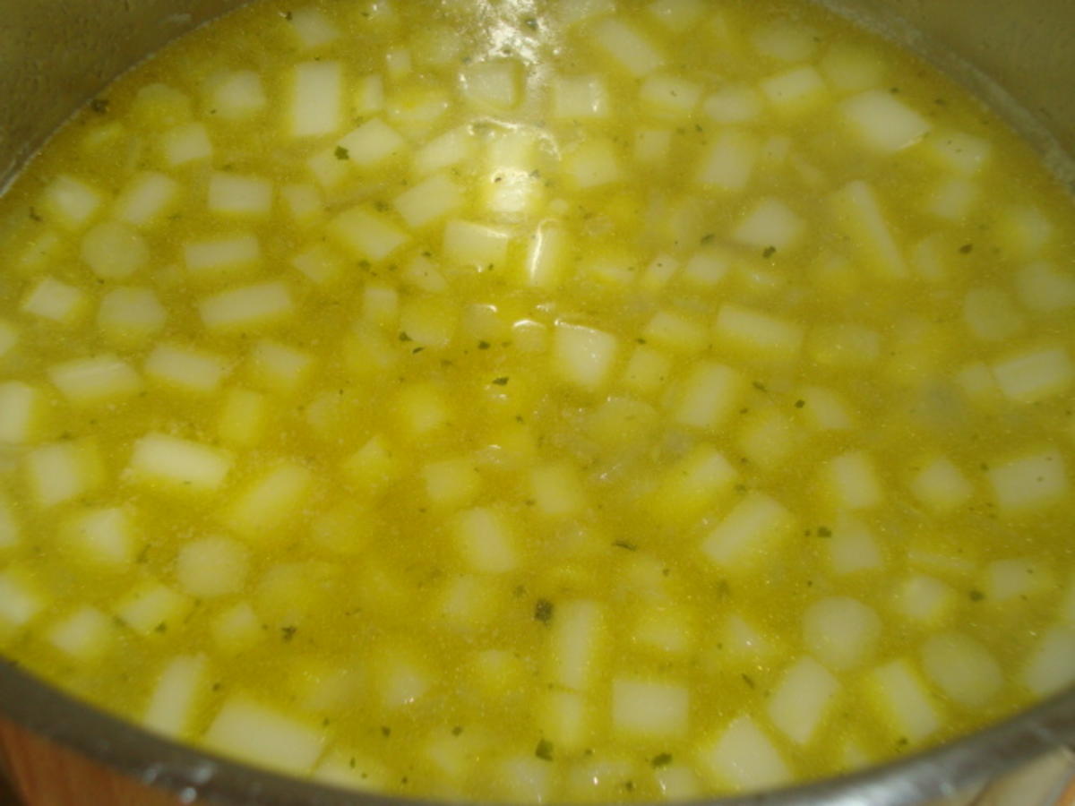 Spargelsuppe mit Butter-Vanille Spitzen Topping - Rezept - Bild Nr. 7