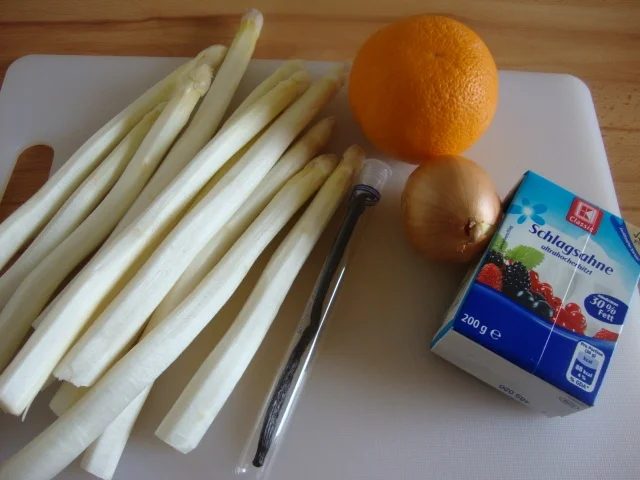 Spargelsuppe mit Butter-Vanille Spitzen Topping - Rezept - Bild Nr. 13