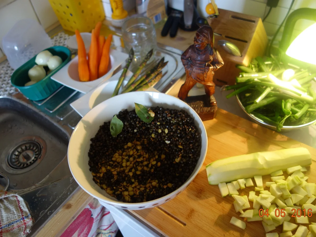 Eintopf:  Ein wild Durcheinander-Eintopf; - Rezept