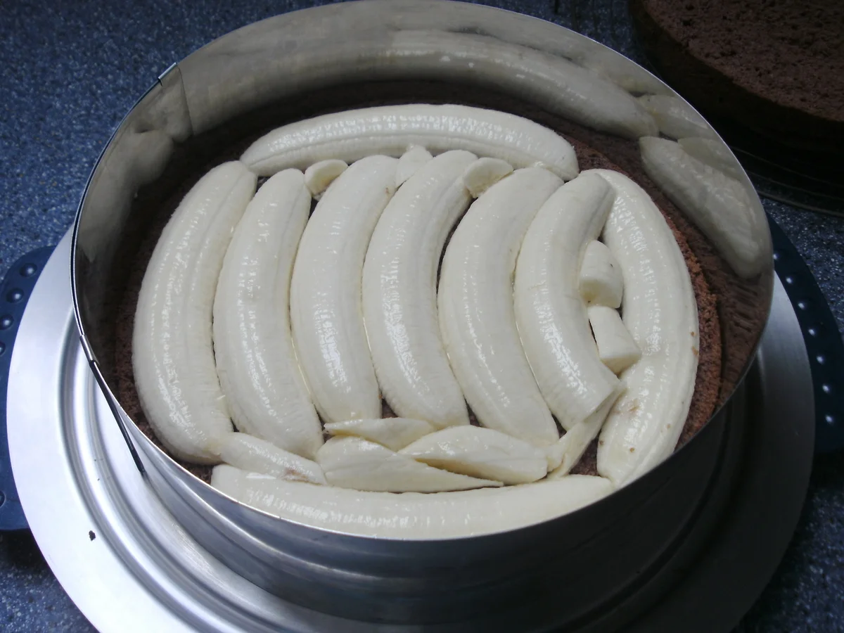 Schokoladen-Bananentorte - Rezept - Bild Nr. 14