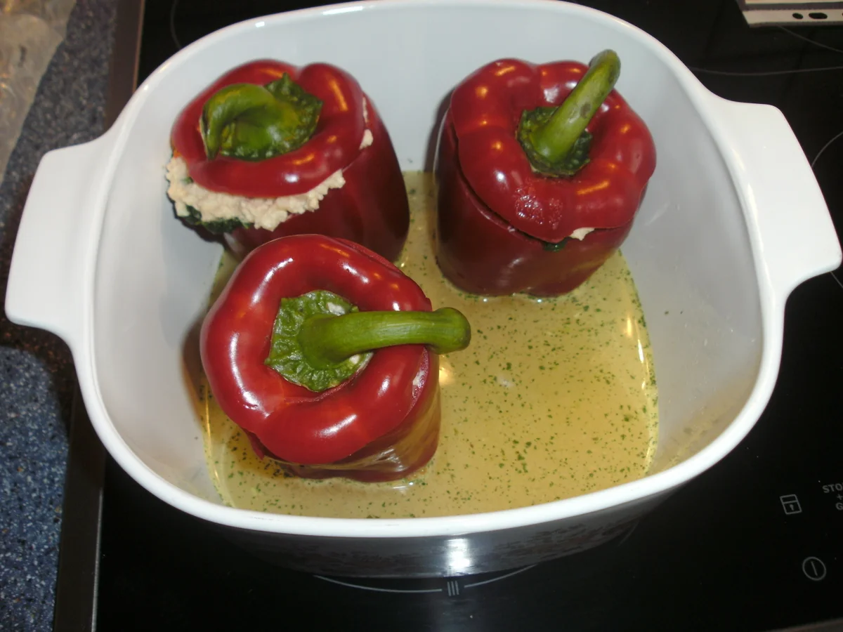 gefüllte Paprika - Rezept - Bild Nr. 4