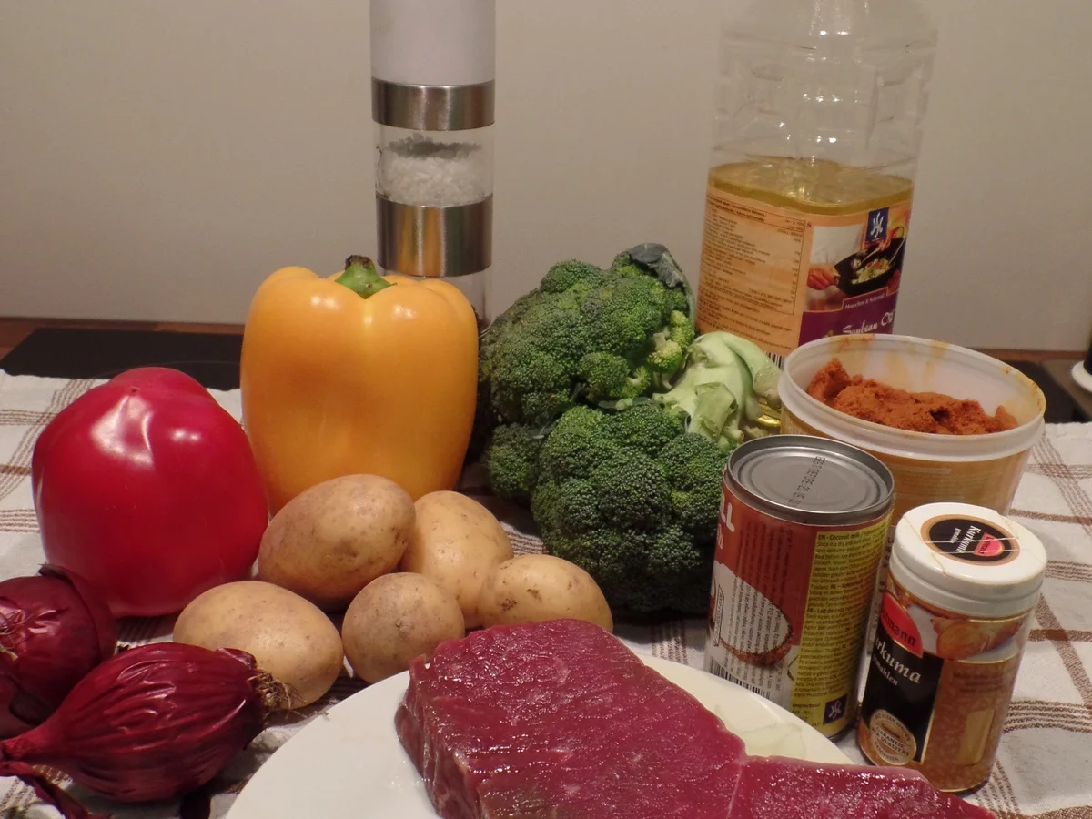 Gelbes Rindfleischcurry - Rezept - Bild Nr. 2