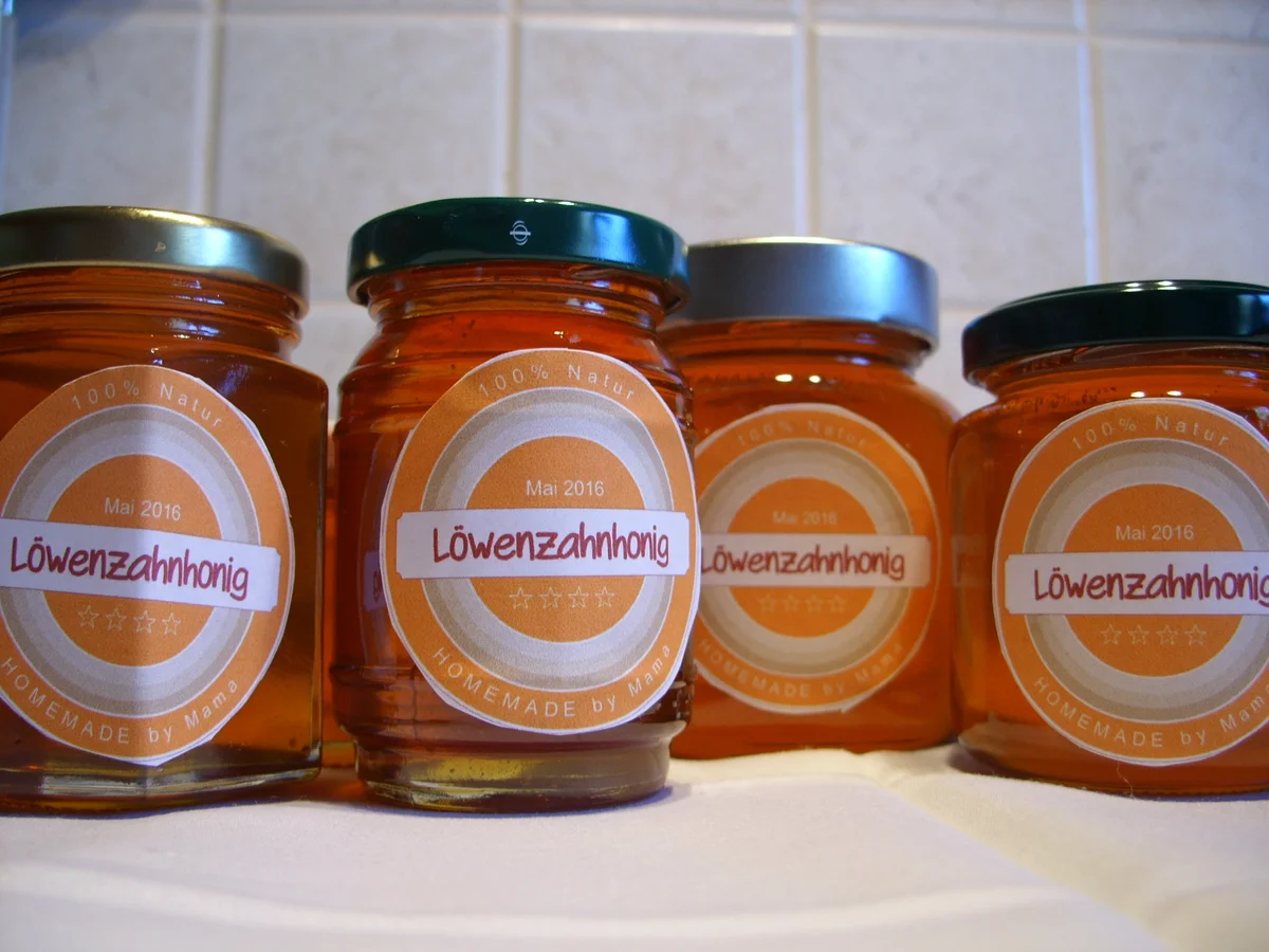 Konfitüre & Co: Löwenzahnhonig - Rezept