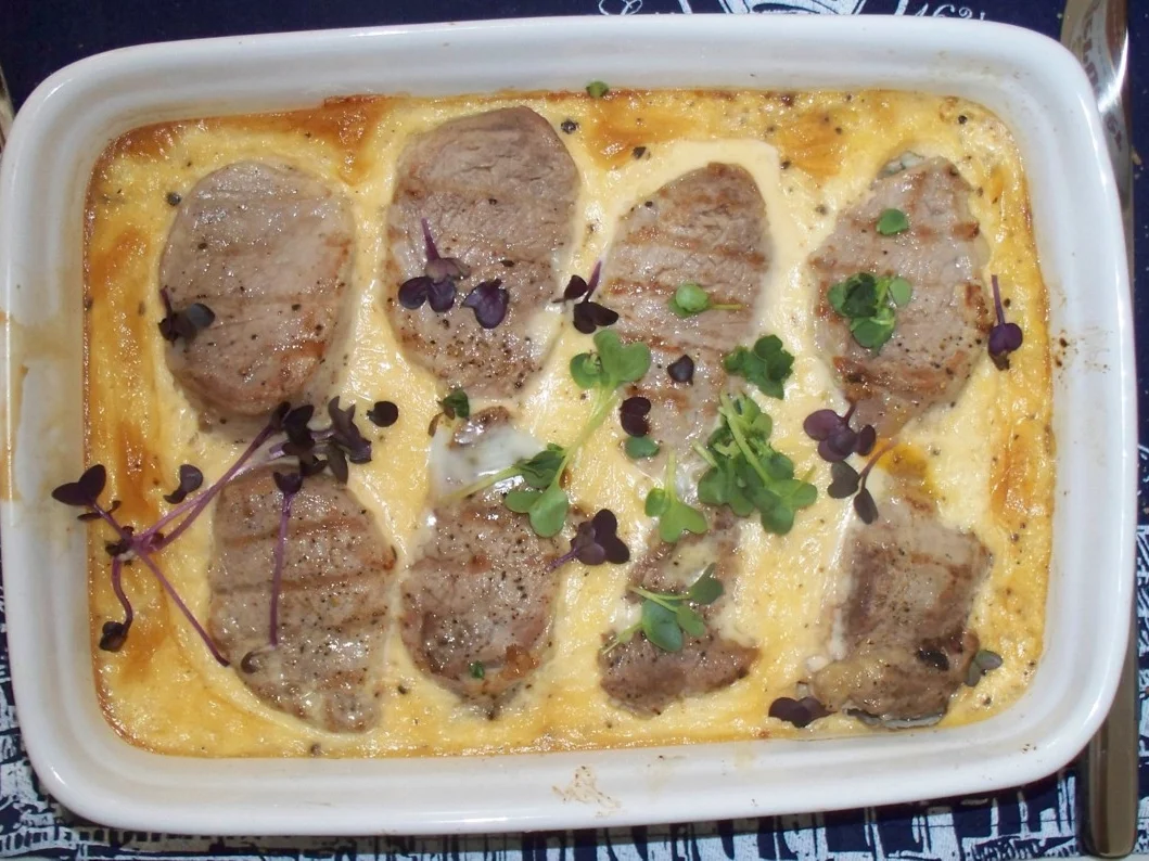 Spargel-Filet-Gratin - Rezept