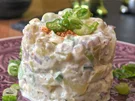 Pikanter Kartoffelsalat auf Joghurt-Basis - Rezept