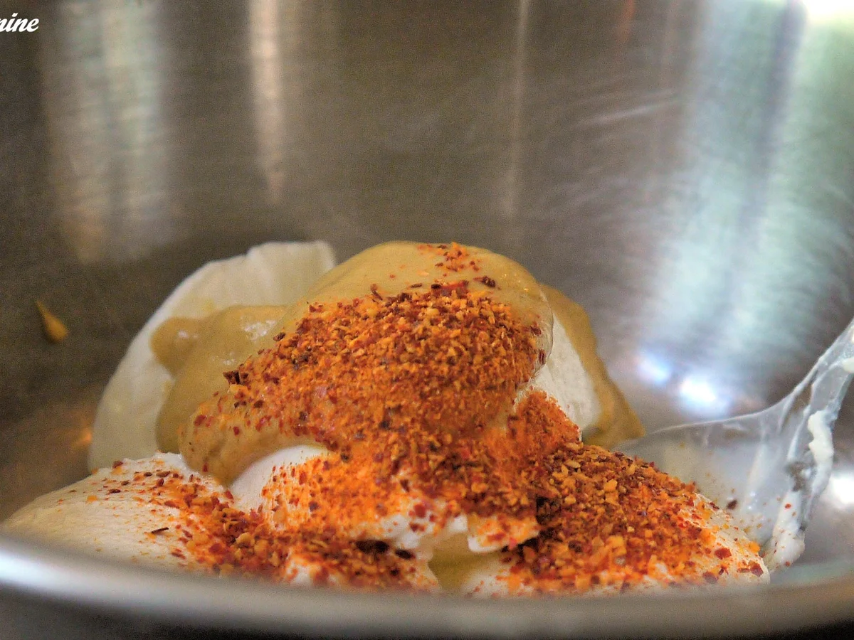 Rezept: Pikanter Kartoffelsalat auf Joghurt-Basis Bild Nr. 4 Pikanter Kartoffelsalat auf Joghurt-Basis - Rezept - Bild Nr. 4