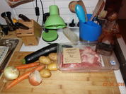 Römertopf - Putenoberkeule im Römi; - Rezept