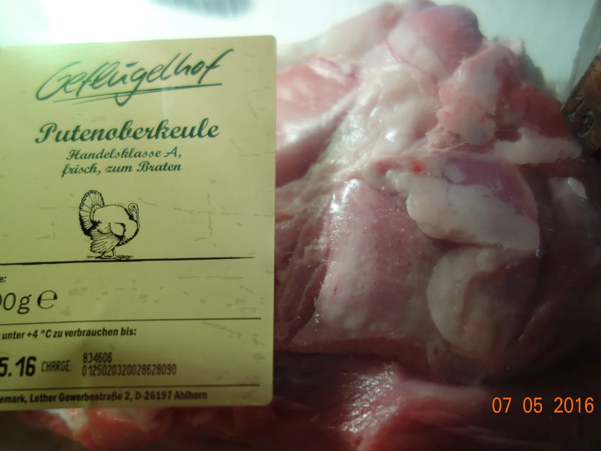 Römertopf - Putenoberkeule im Römi; - Rezept - Bild Nr. 3