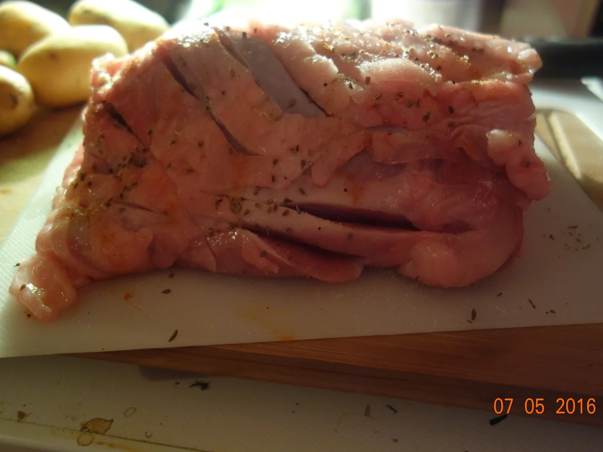 Römertopf - Putenoberkeule im Römi; - Rezept - Bild Nr. 5