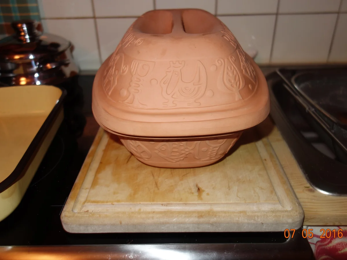 Römertopf - Putenoberkeule im Römi; - Rezept - Bild Nr. 9