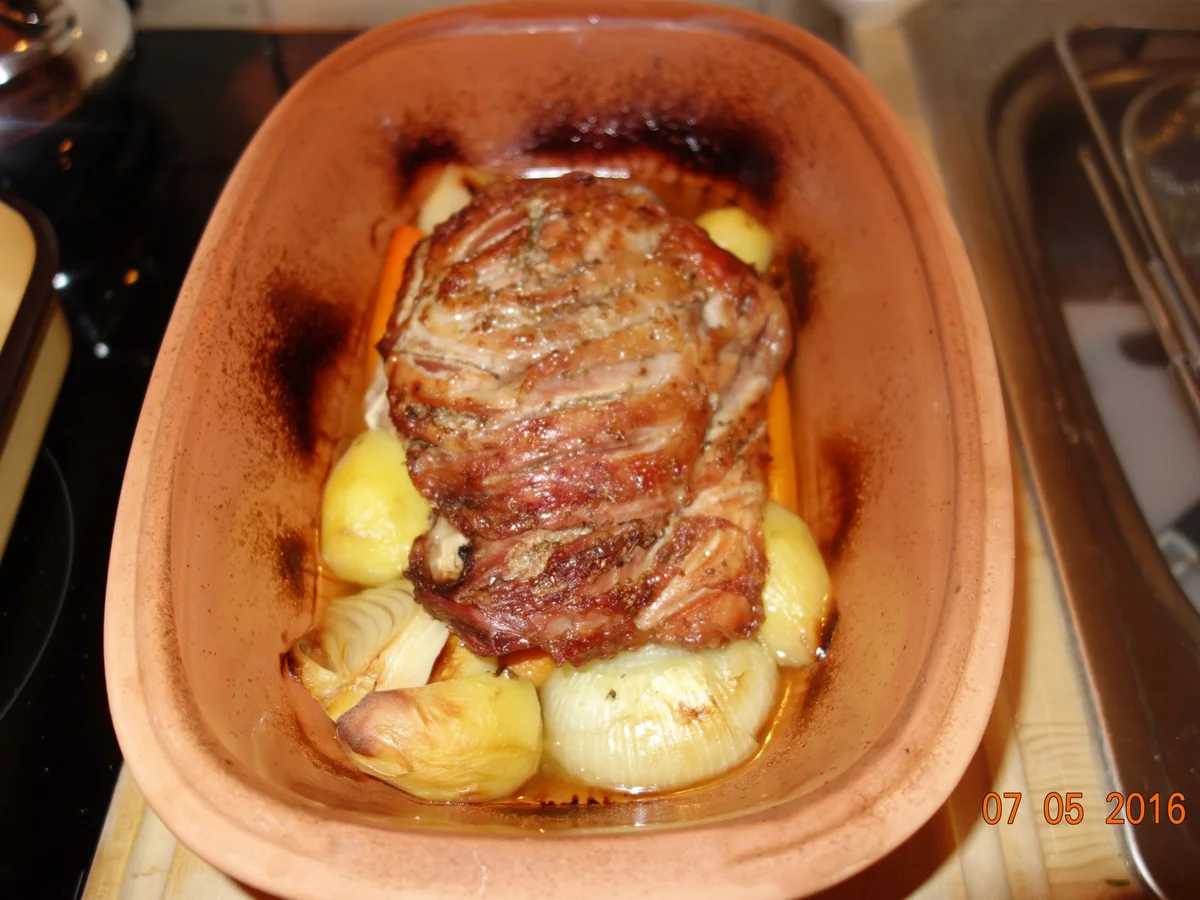 Römertopf - Putenoberkeule im Römi; - Rezept - Bild Nr. 10