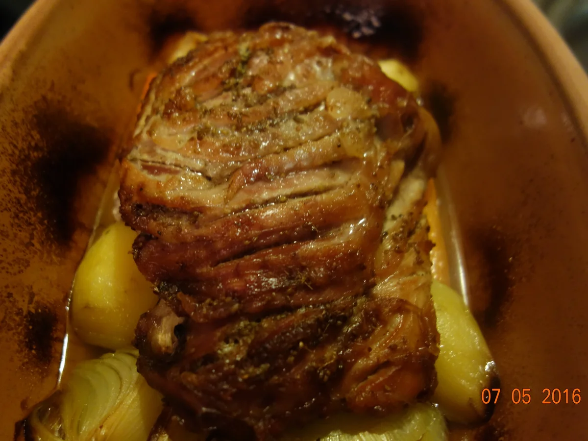 Römertopf - Putenoberkeule im Römi; - Rezept - Bild Nr. 11