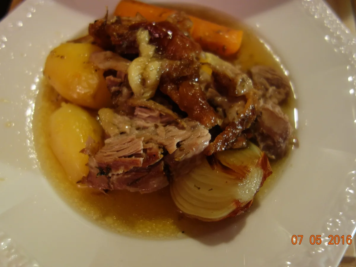 Römertopf - Putenoberkeule im Römi; - Rezept - Bild Nr. 14